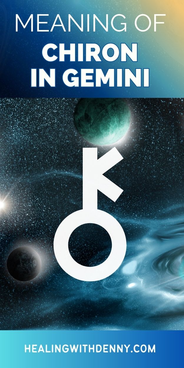 meaning of chiron in gemini