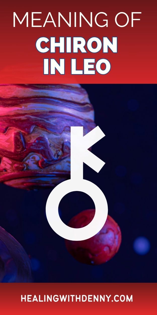 meaning of chiron in leo