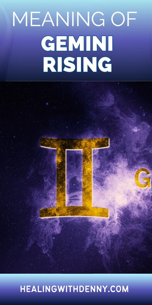 meaning of gemini rising