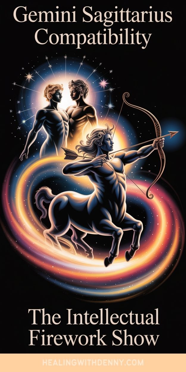 gemini sagittarius compatibility the intellectual firework show