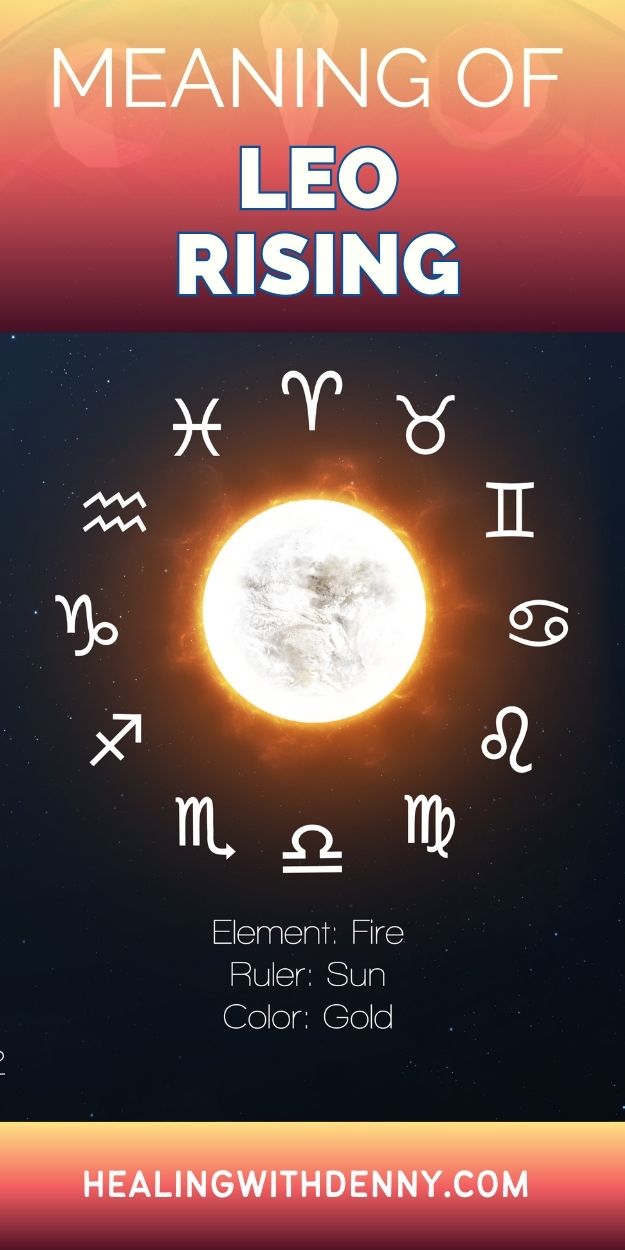 meaning of leo rising