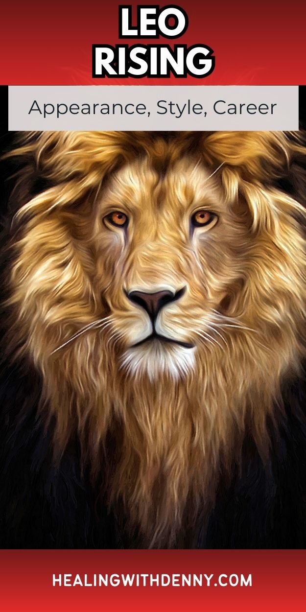 leo rising style career