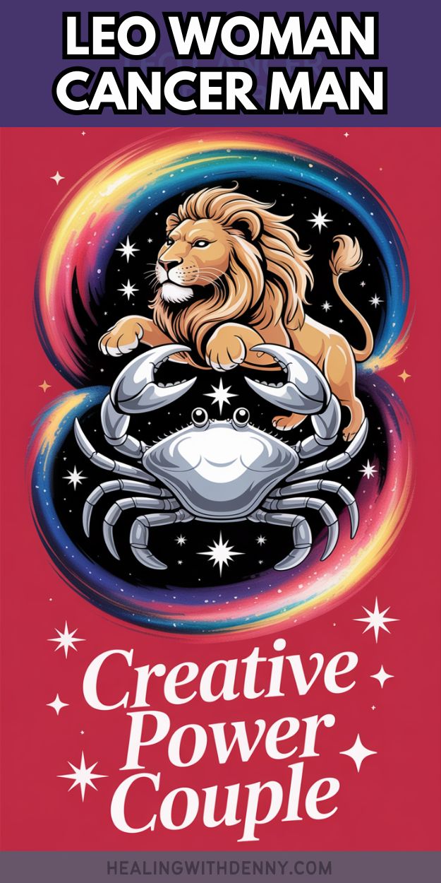 leo woman cancer man creative power couple