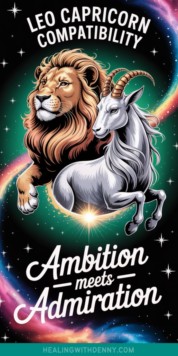 leo capricorn compatibility ambition meets admiration