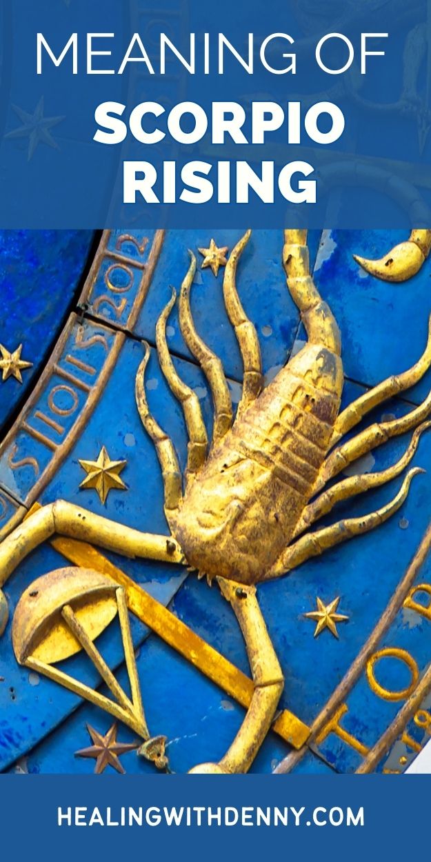meaning of scorpio rising