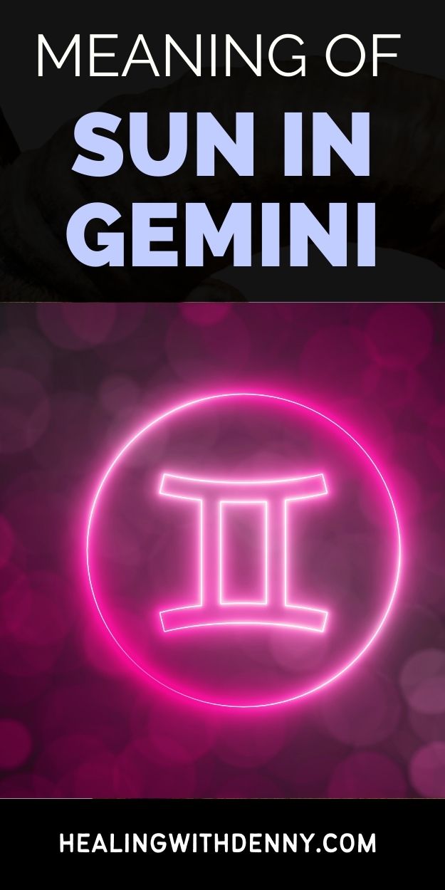Meaning of Sun in gemini