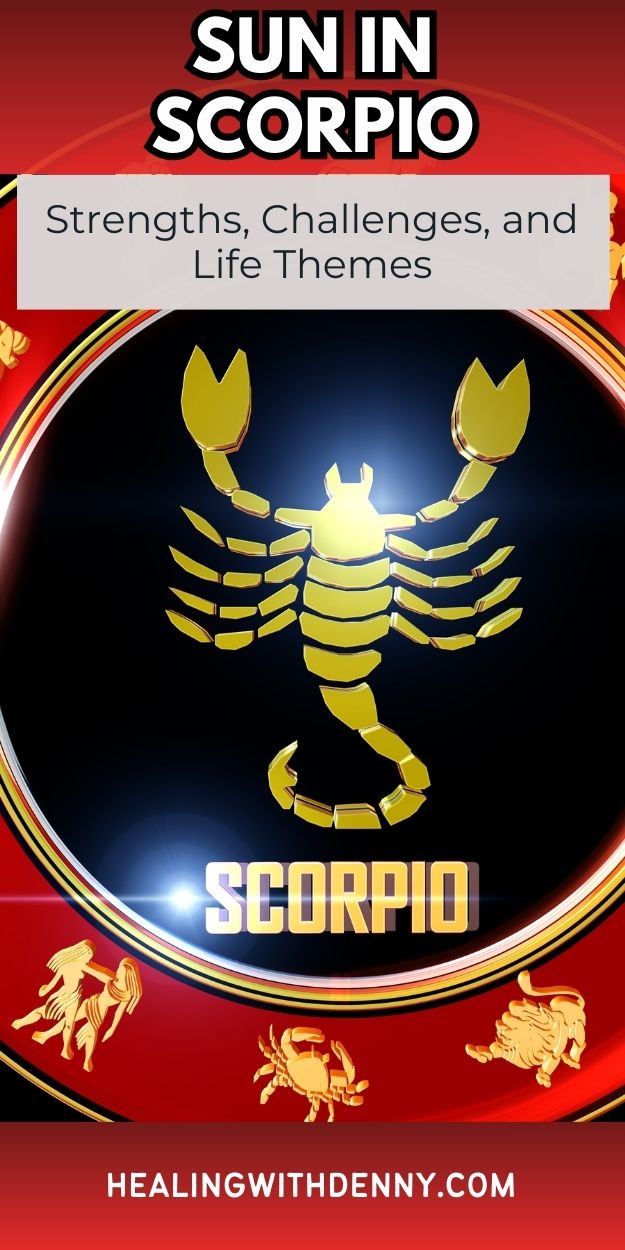 sun in scorpio strengths challenges
