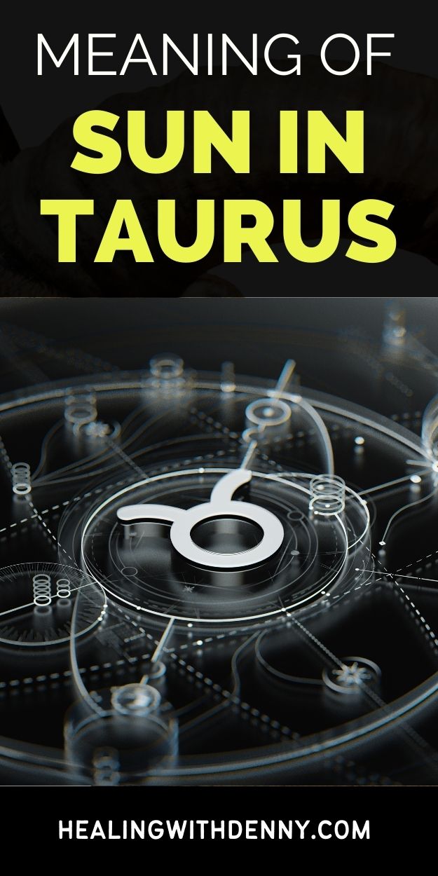 meaning of sun in taurus